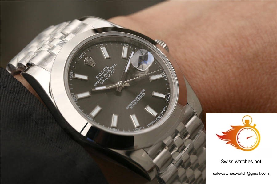 Rolex Datejust M126300-0008 EW Factory Grey Dial 9 Rolex Datejust M126300-0008 EW Factory Grey Dial 9