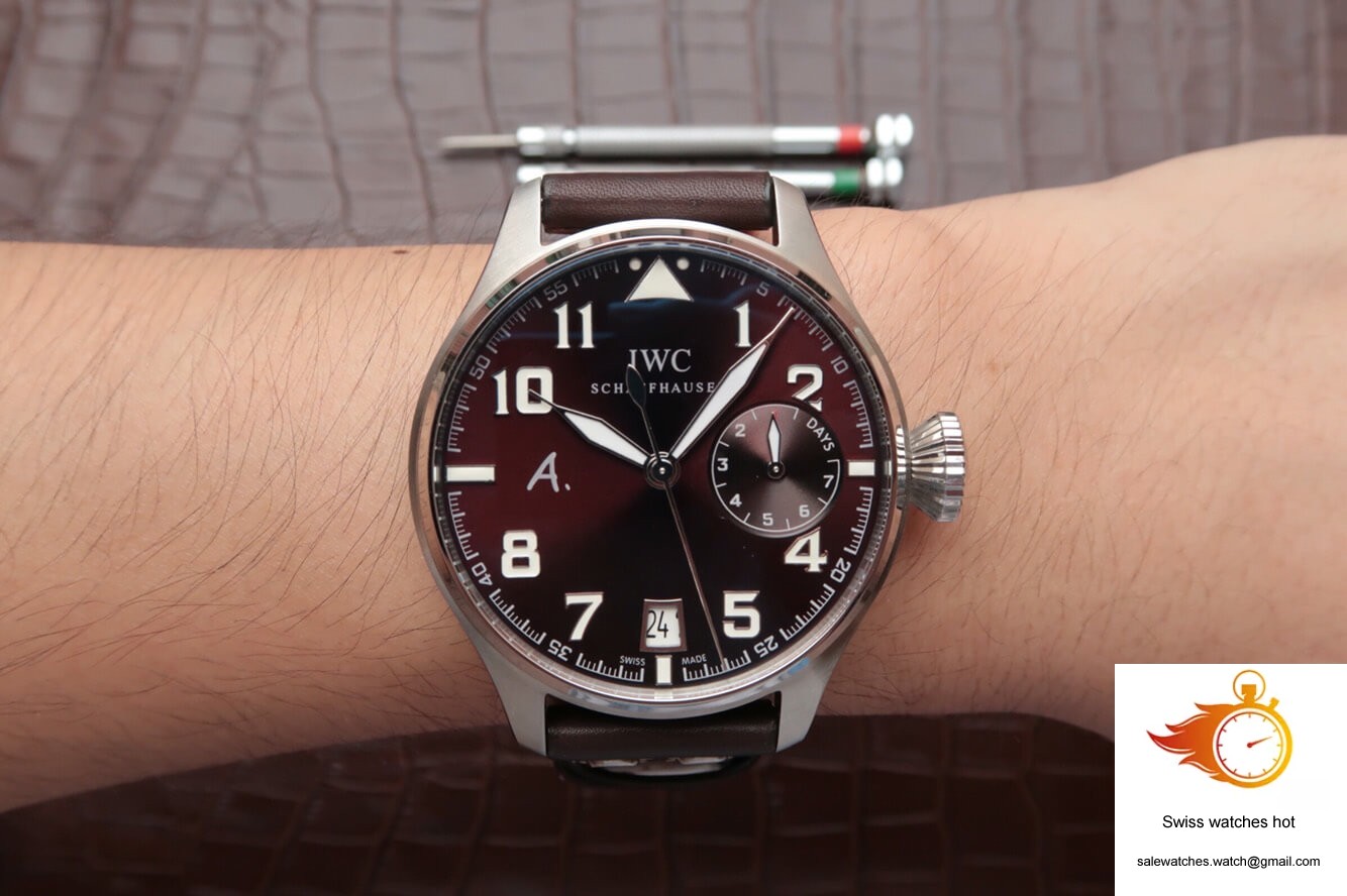 IWC Pilot IW500422 ZF Factory Brown Dial 9 IWC Pilot IW500422 ZF Factory Brown Dial 9