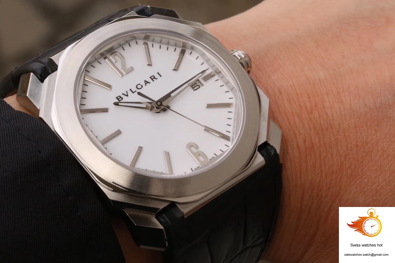 Bvlgari Octo 102779 OC41C6SLD White Dial 9 Bvlgari Octo 102779 OC41C6SLD White Dial 9