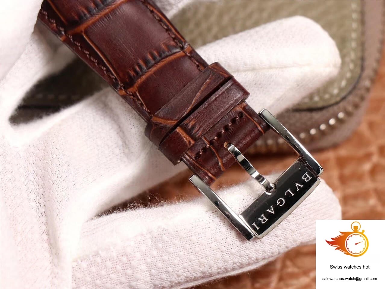 Bvlgari Octo 102705 BV Factory Reddish Brown Dial 9 Bvlgari Octo 102705 BV Factory Reddish Brown Dial 9
