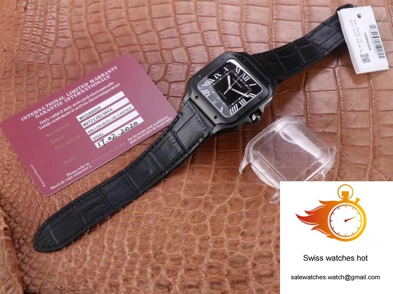 Cartier Santos WSSA0039 V6 Factory Carbon Plating 9 Cartier Santos WSSA0039 V6 Factory Carbon Plating 9
