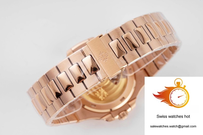 Patek Philippe Nautilus 5711/1R-001 PPF Factory V4 Rose Gold White Dial 9 Patek Philippe Nautilus 5711/1R-001 PPF Factory V4 Rose Gold White Dial 9