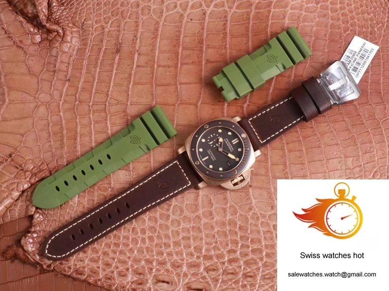 Panerai Submersible PAM00968 King of Bronze VS Factory Brown Dial 9 Panerai Submersible PAM00968 King of Bronze VS Factory Brown Dial 9