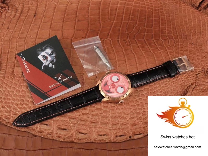 Konstantin Chaykin Joker RG Clown TW Factory Pink Dial 9 Konstantin Chaykin Joker RG Clown TW Factory Pink Dial 9