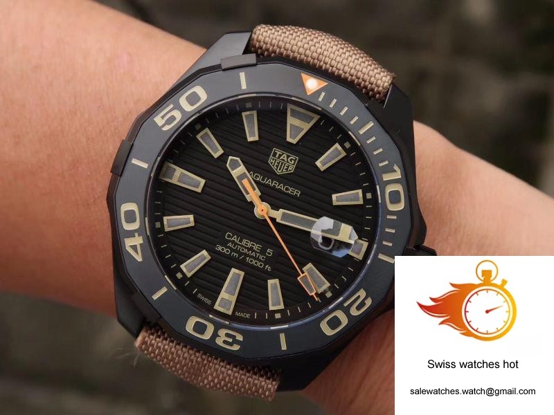 TAG Heuer Aquaracer Swiss ETA2824 WAY108A.FT6141 V6 Factory Bronze 43MM 9 TAG Heuer Aquaracer Swiss ETA2824 WAY108A.FT6141 V6 Factory Bronze 43MM 9