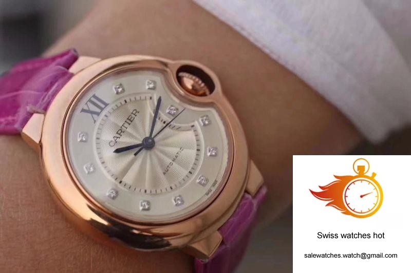 Ballon Bleu De Cartier WE902040 V9 Factory Silver Textured Dial 9 Ballon Bleu De Cartier WE902040 V9 Factory Silver Textured Dial 9