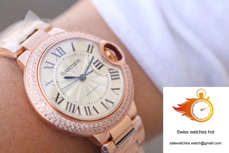 Ballon Bleu De Cartier 36MM WE902064 V9 Factory White Dial 9 Ballon Bleu De Cartier 36MM WE902064 V9 Factory White Dial 9