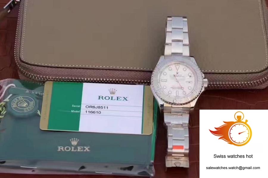 Rolex Yacht Master 116622 40mm EW Factory White Dial 9 Rolex Yacht Master 116622 40mm EW Factory White Dial 9