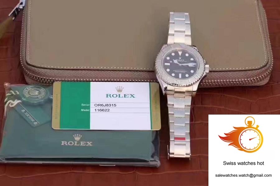Rolex Yacht Master 116622 40mm EW Factory Black Dial 9 Rolex Yacht Master 116622 40mm EW Factory Black Dial 9