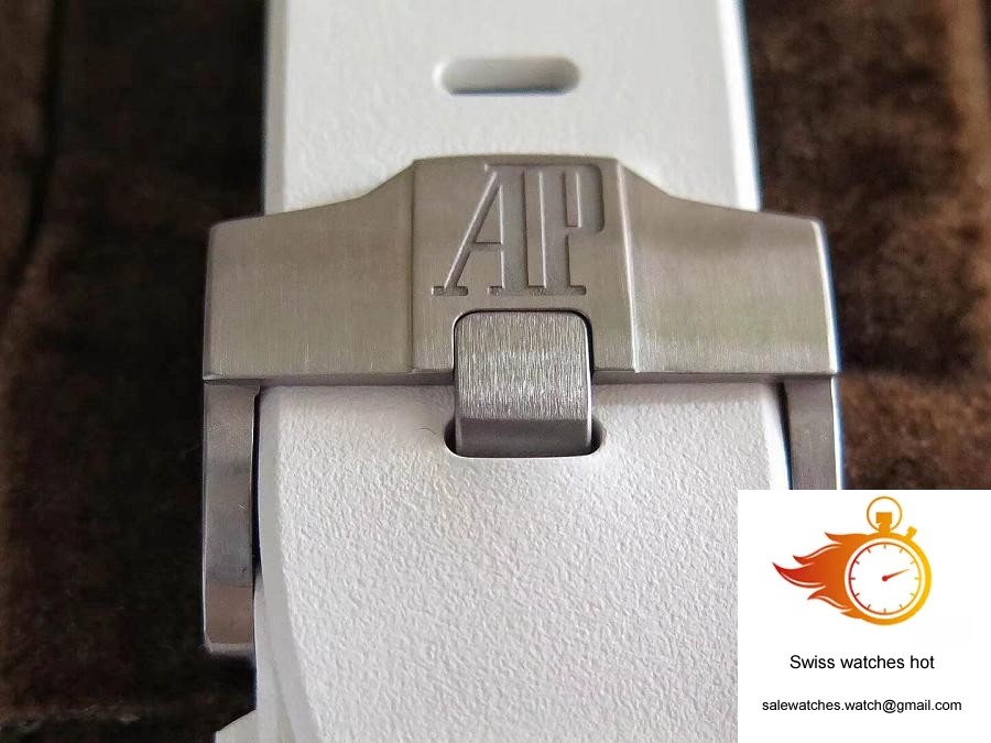 Audemars Piguet Royal Oak Offshore 26402CB.OO.A010CA.01 JF Factory V2 White Dial 9 Audemars Piguet Royal Oak Offshore 26402CB.OO.A010CA.01 JF Factory V2 White Dial 9