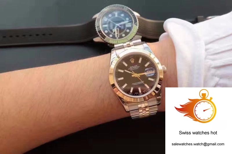 Rolex Datejust 41 126303 Gold Wrapped Black Dial 9 Rolex Datejust 41 126303 Gold Wrapped Black Dial 9