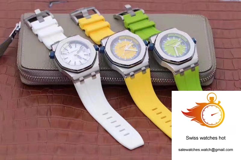 Audemars Piguet Royal Oak Offshore Diver 15710ST.OO.A010CA.01 JF Factory White Dial 9 Audemars Piguet Royal Oak Offshore Diver 15710ST.OO.A010CA.01 JF Factory White Dial 9