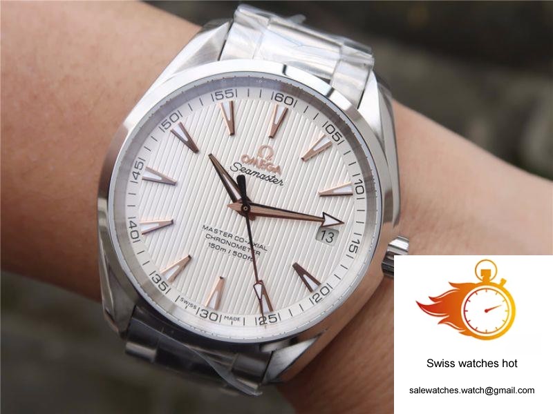 Omega Seamaster Aqua Terra 231.13.42.21.02.003 VS Factory White Dial 9 Omega Seamaster Aqua Terra 231.13.42.21.02.003 VS Factory White Dial 9