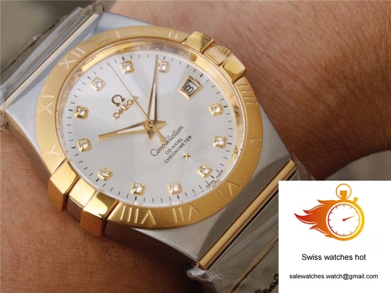 Omega Constellation 123.20.38.21.52.002 V6 Factory White Dial 9 Omega Constellation 123.20.38.21.52.002 V6 Factory White Dial 9