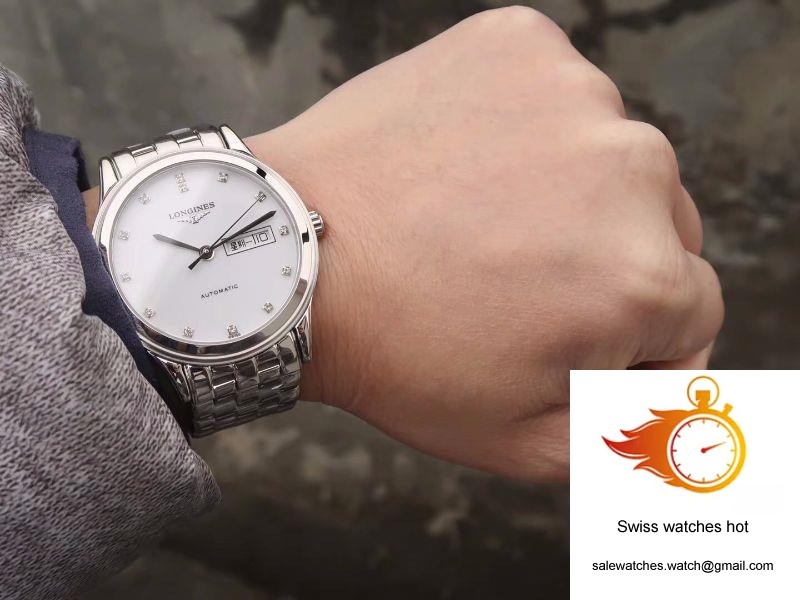 Longines Flagship Double Calendar L4.899.4.12.602 GK Factory White Dial 9 Longines Flagship Double Calendar L4.899.4.12.602 GK Factory White Dial 9