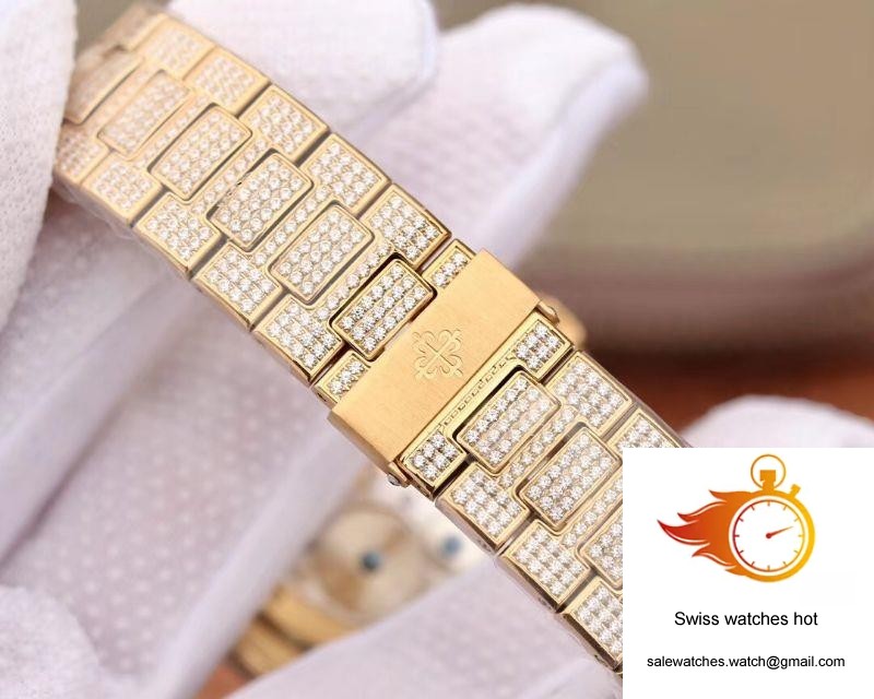 Patek Philippe Nautilus Jumbo 5711 Tourbillon R8 Factory 18K Yellow Gold Diamond Dial 9 Patek Philippe Nautilus Jumbo 5711 Tourbillon R8 Factory 18K Yellow Gold Diamond Dial 9
