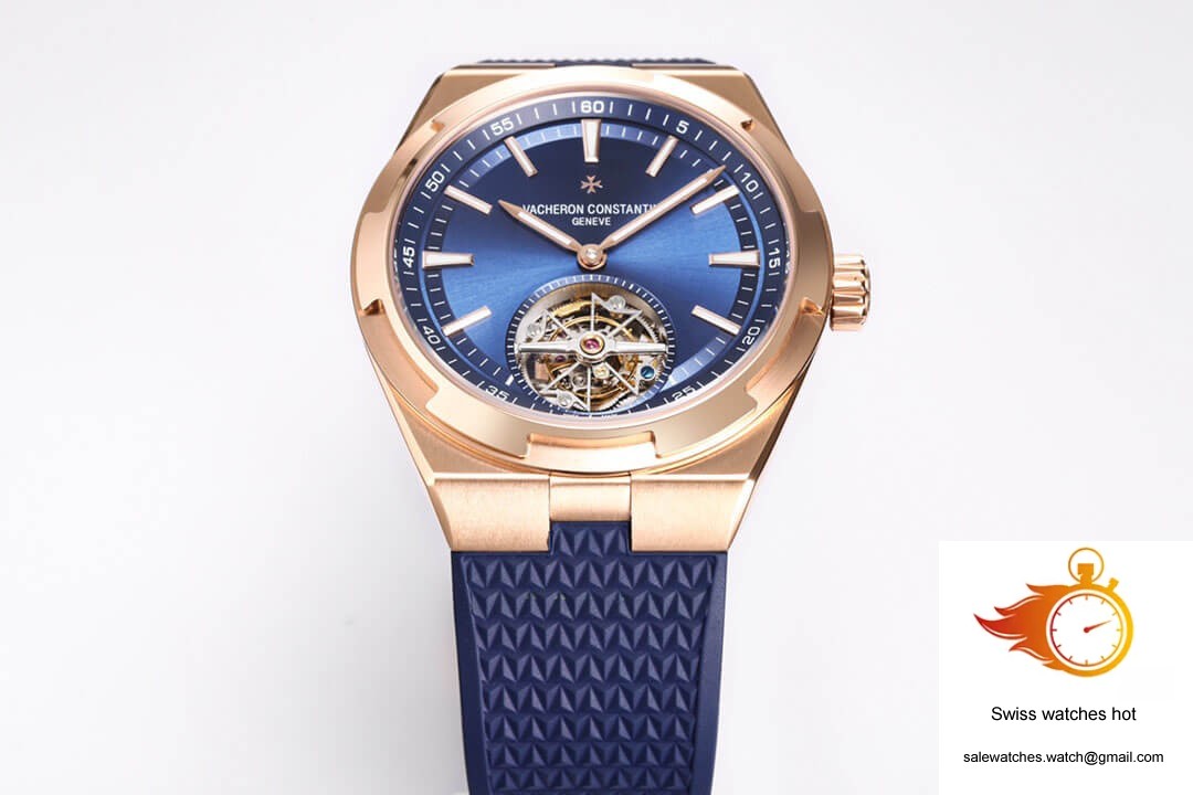 Vacheron Constantin Overseas Tourbillon 6000V/110R-B733 BBR Factory Blue Rubber Strap 9 Vacheron Constantin Overseas Tourbillon 6000V/110R-B733 BBR Factory Blue Rubber Strap 9