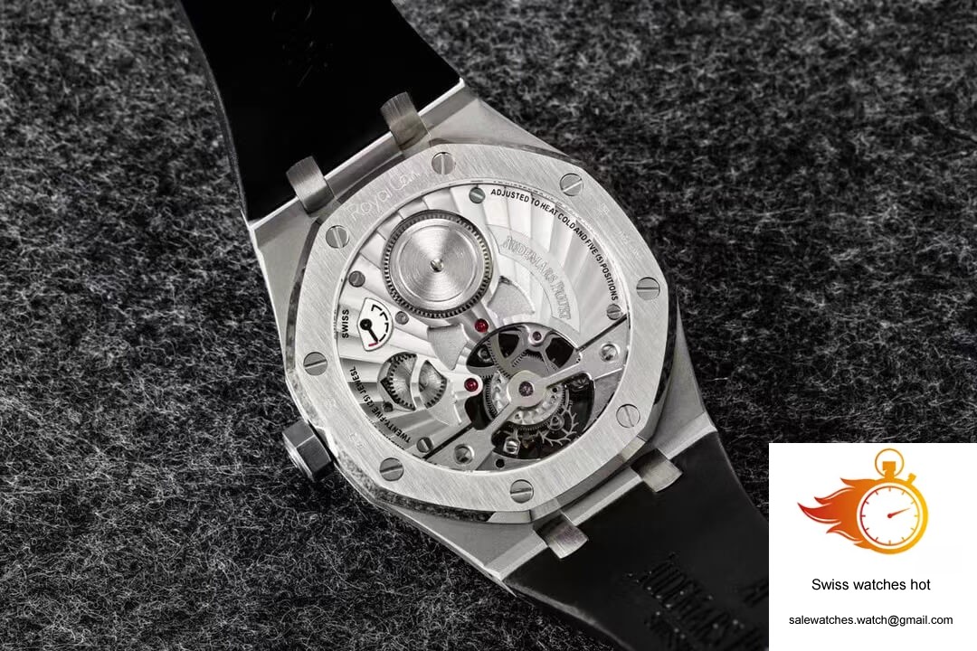 Audemars Piguet Royal Oak Tourbillon R8 Factory V3 Purple Dial Rubber Strap 9 Audemars Piguet Royal Oak Tourbillon R8 Factory V3 Purple Dial Rubber Strap 9