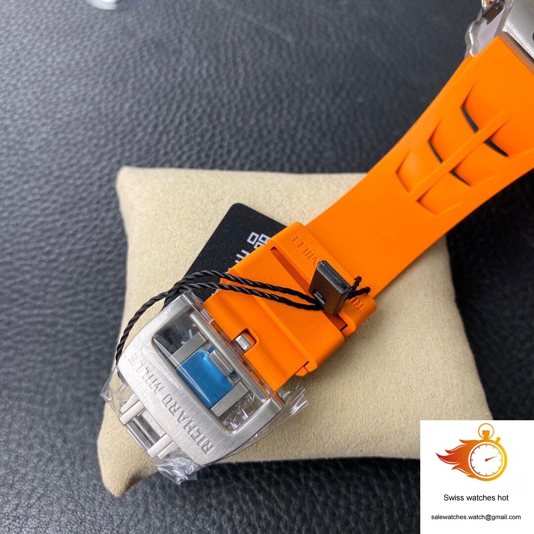 Richard Mille RM11-03 KV Factory Orange Rubber Strap 9 Richard Mille RM11-03 KV Factory Orange Rubber Strap 9