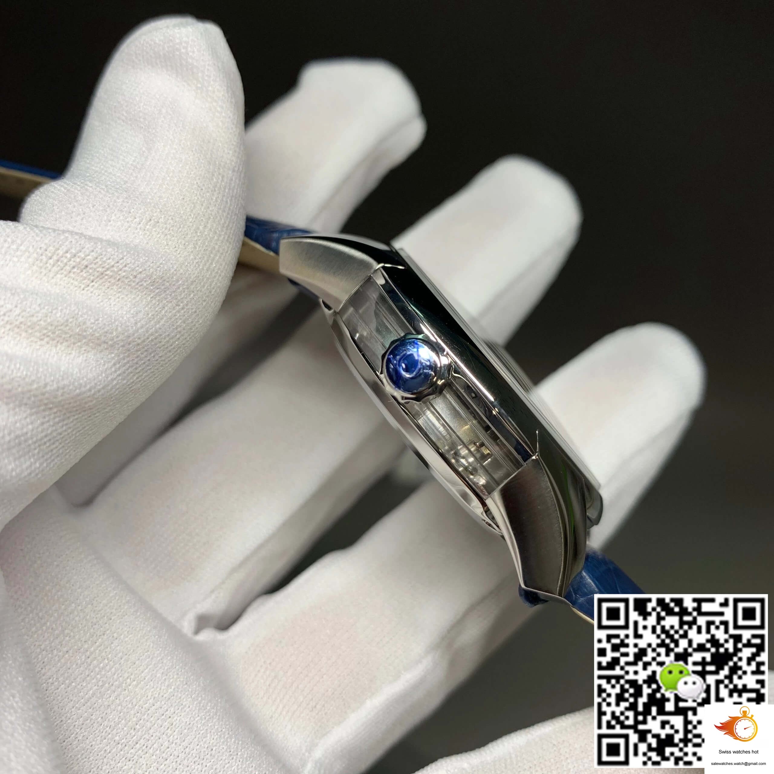 Omega De Ville 433.33.41.21.03.001 VS Factory Blue Dial 9 Omega De Ville 433.33.41.21.03.001 VS Factory Blue Dial 9