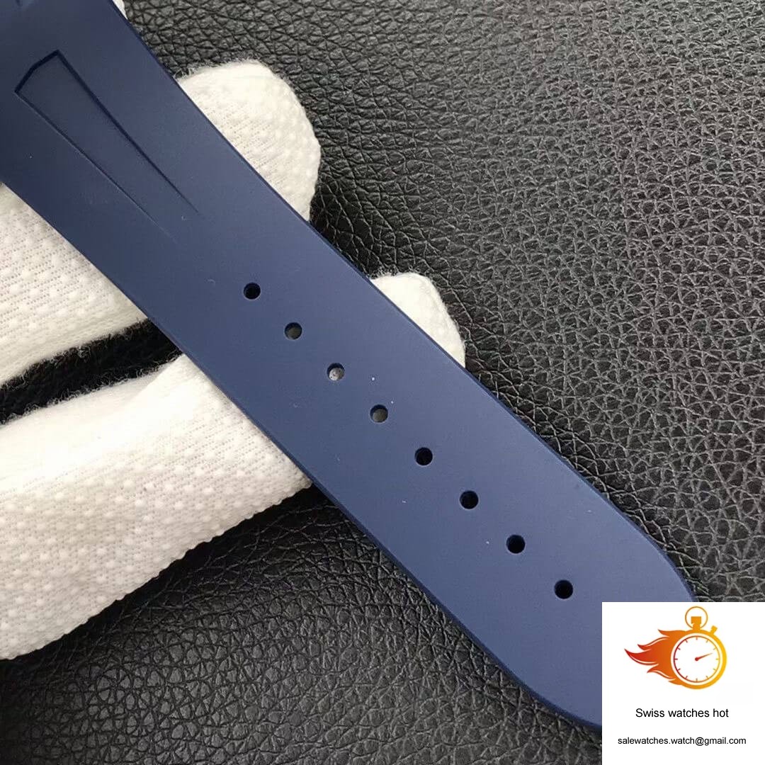 Vacheron Constantin Overseas 47040 8F Factory Blue Rubber Strap 9 Vacheron Constantin Overseas 47040 8F Factory Blue Rubber Strap 9
