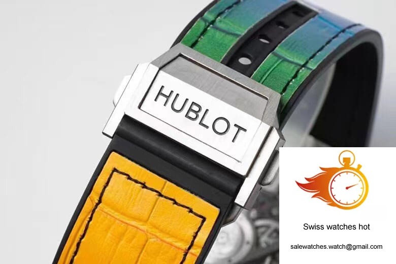 Hublot BIG BANG Unico 411.NX.1117.LR.0999 ZF Factory Coloured Gemstone Dial 9 Hublot BIG BANG Unico 411.NX.1117.LR.0999 ZF Factory Coloured Gemstone Dial 9