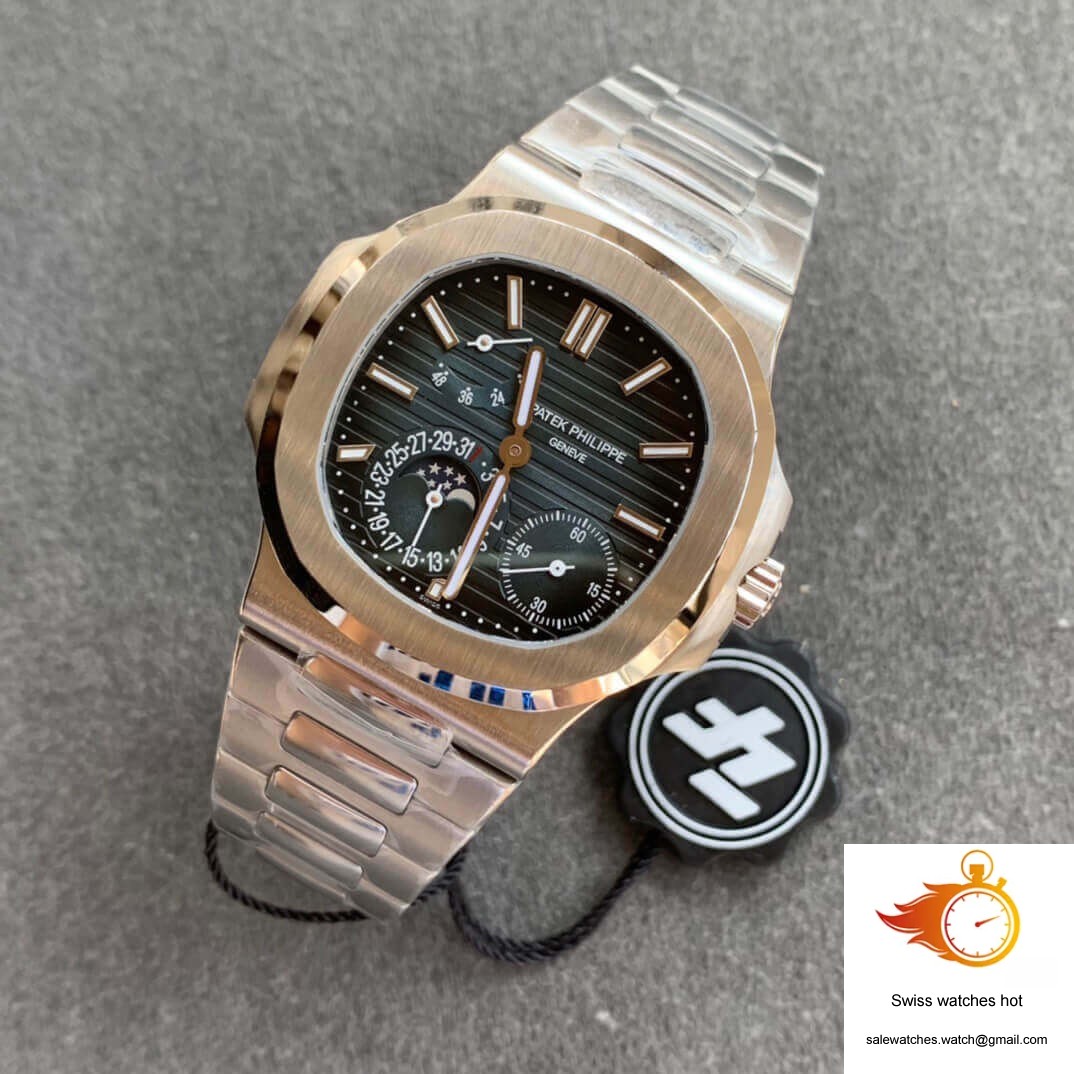 Patek Philippe Nautilus 5712/1A-001 ZF Factory Dark Blue Dial 9 Patek Philippe Nautilus 5712/1A-001 ZF Factory Dark Blue Dial 9