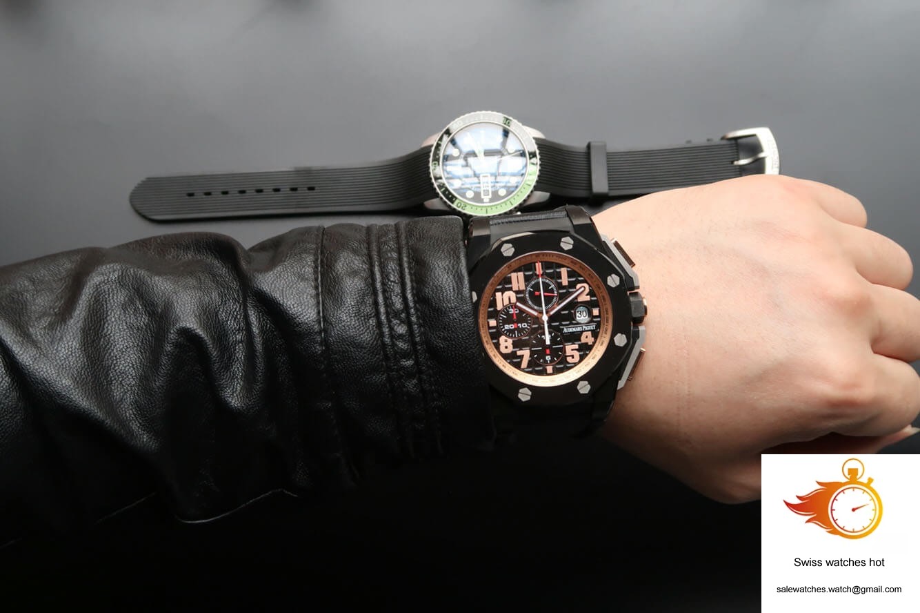 Audemars Piguet Royal Oak Offshore 26378IO.OO.A001KE.01 JF Factory V2 Black Dial 9 Audemars Piguet Royal Oak Offshore 26378IO.OO.A001KE.01 JF Factory V2 Black Dial 9