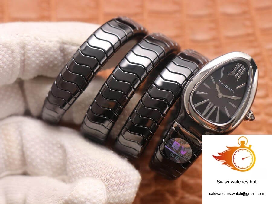 Bvlgari Serpenti BV Factory Black Ceramic Dial 9 Bvlgari Serpenti BV Factory Black Ceramic Dial 9
