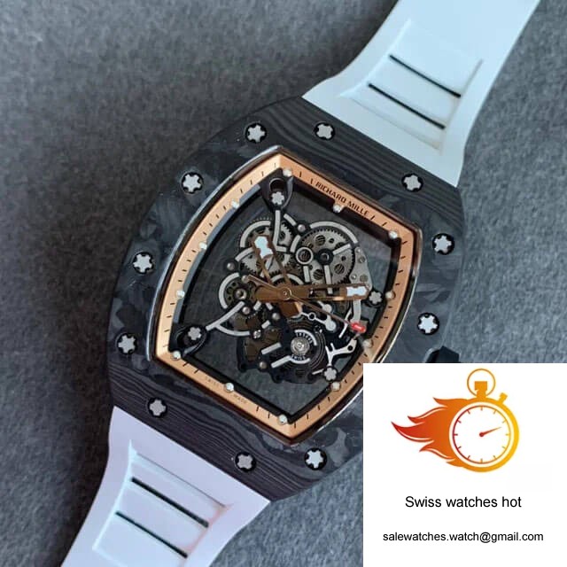 Richard Mille RM055 KV Factory V2 Carbon Fiber Skeleton Dial 9 Richard Mille RM055 KV Factory V2 Carbon Fiber Skeleton Dial 9