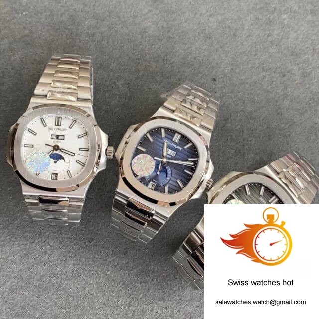 Patek Philippe Nautilus 5726/1A-014 Moonphase GR Factory Stainless Steel Strap 9 Patek Philippe Nautilus 5726/1A-014 Moonphase GR Factory Stainless Steel Strap 9