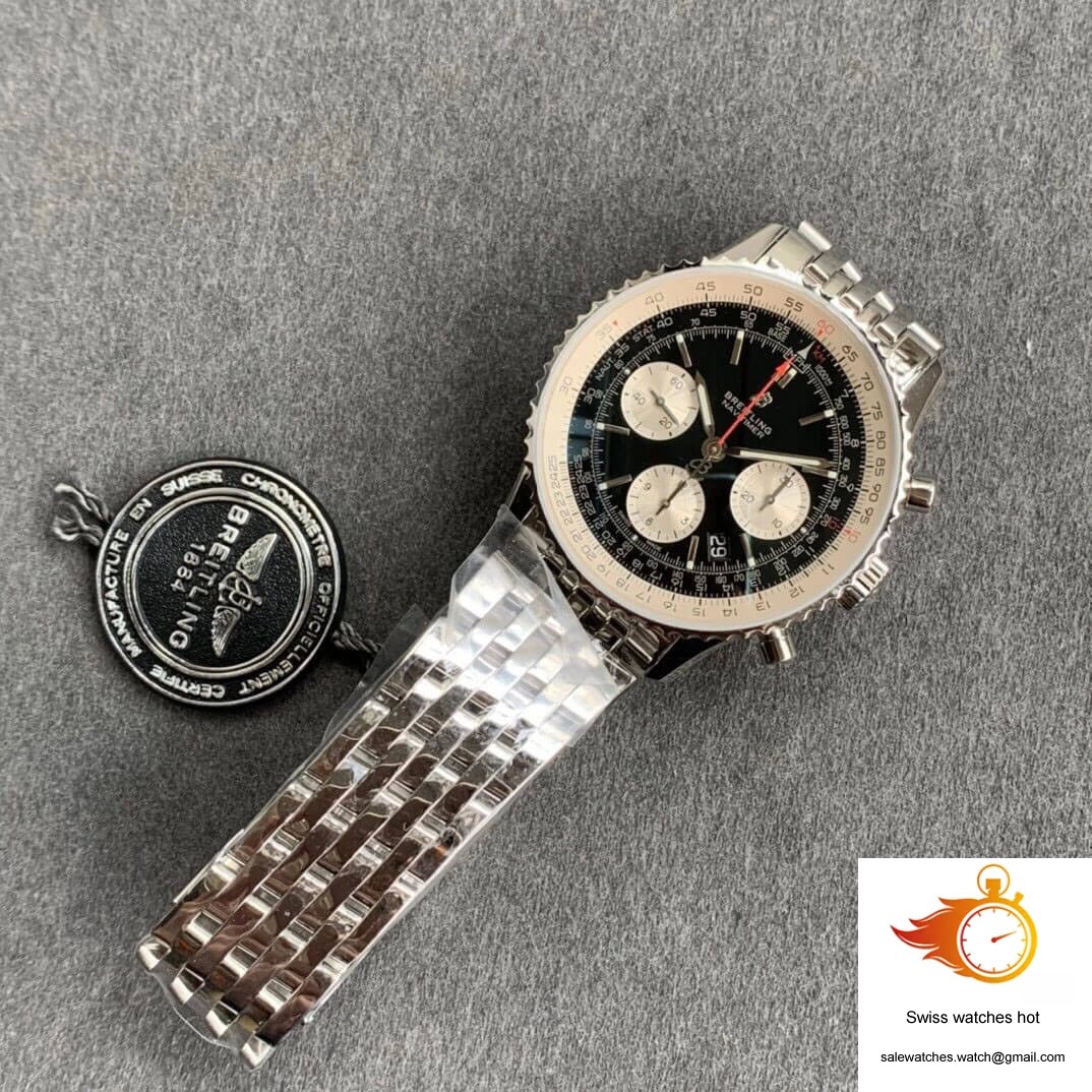 Breitling Navitimer 1 B01 AB0121211B1A1 GF Factory Black Dial 9 Breitling Navitimer 1 B01 AB0121211B1A1 GF Factory Black Dial 9
