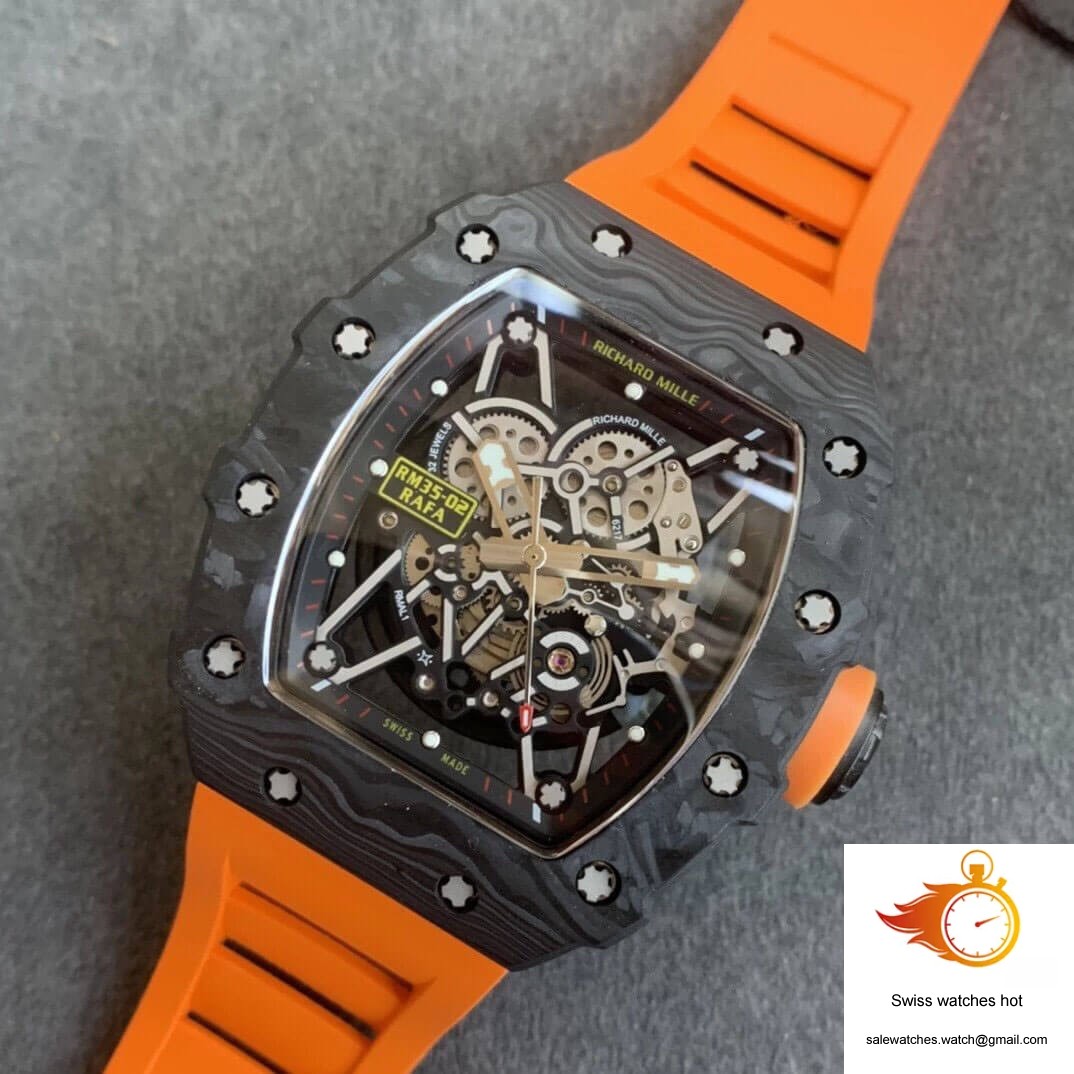Richard Mille RM35-02 Mens RM35-02 SWISS ETA Automatic Movement 50mmx42mmx16mm KV Factory 9 Richard Mille RM35-02 Mens RM35-02 SWISS ETA Automatic Movement 50mmx42mmx16mm KV Factory 9