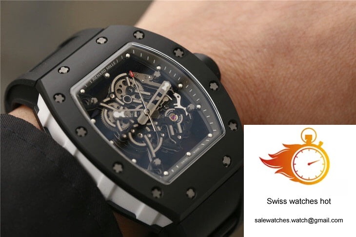 Richard Mille RM055 KV Factory Ceramics Black Strap 9 Richard Mille RM055 KV Factory Ceramics Black Strap 9