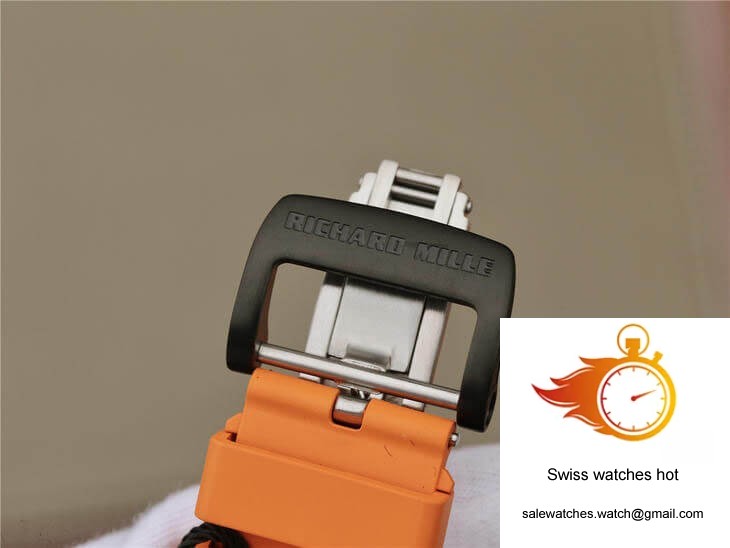 Richard Mille RM11-03 KV Factory Carbon Fiber Orange Strap 9 Richard Mille RM11-03 KV Factory Carbon Fiber Orange Strap 9