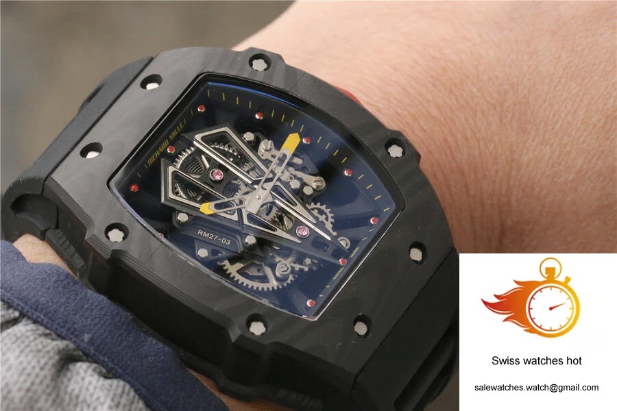 Richard Mille RM27-03 KV Factory Black Forged Carbon 9 Richard Mille RM27-03 KV Factory Black Forged Carbon 9