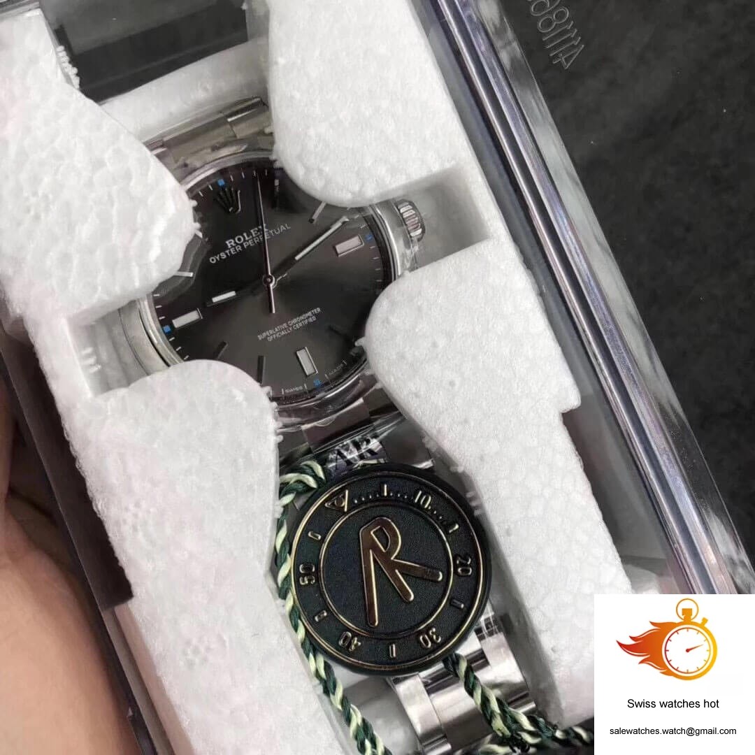 Rolex Oyster Perpetual 114300 39MM AR Factory Grey Dial 9 Rolex Oyster Perpetual 114300 39MM AR Factory Grey Dial 9