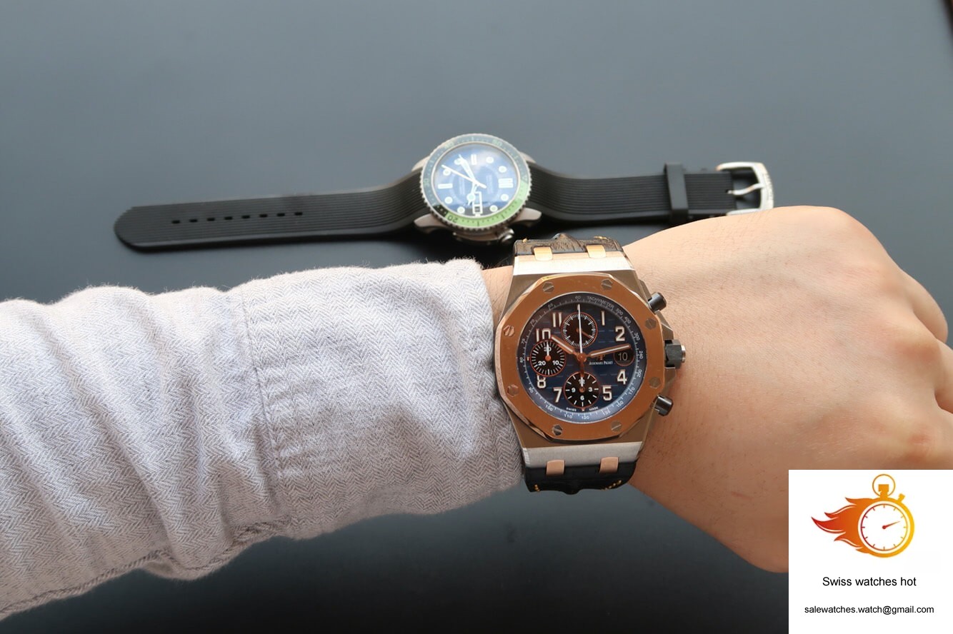 Audemars Piguet Royal Oak Offshore 26471SR.OO.D101CR.01 JF Factory Blue Dial 9 Audemars Piguet Royal Oak Offshore 26471SR.OO.D101CR.01 JF Factory Blue Dial 9