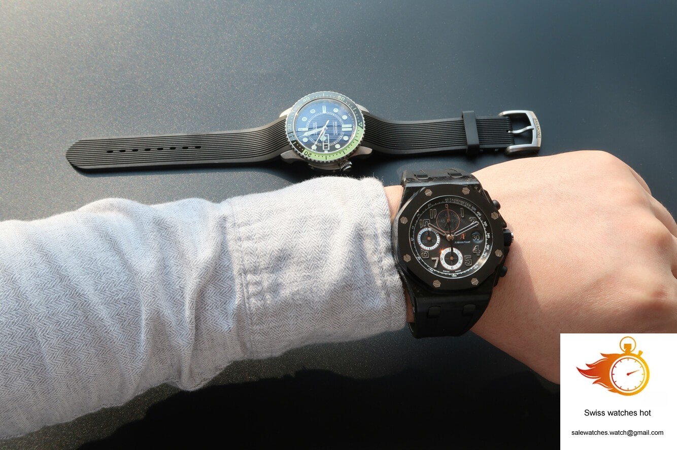 Audemars Piguet Royal Oak Offshore 26205AU.OO.D002CR.01 JF Factory Black Dial 9 Audemars Piguet Royal Oak Offshore 26205AU.OO.D002CR.01 JF Factory Black Dial 9