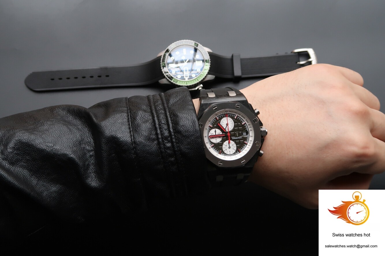 Audemars Piguet Royal Oak Offshore 26202AU.OO.D002CA.01 JF Factory Dark Grey Dial 9 Audemars Piguet Royal Oak Offshore 26202AU.OO.D002CA.01 JF Factory Dark Grey Dial 9