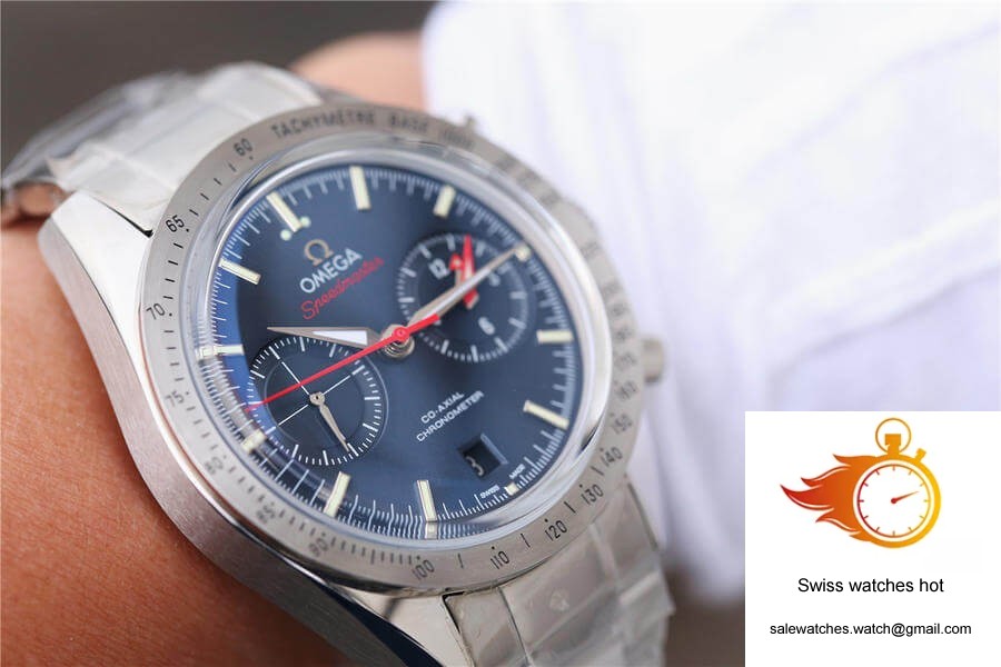 Omega Speedmaster 331.10.42.51.03.001 OM Factory Blue Dial 9 Omega Speedmaster 331.10.42.51.03.001 OM Factory Blue Dial 9
