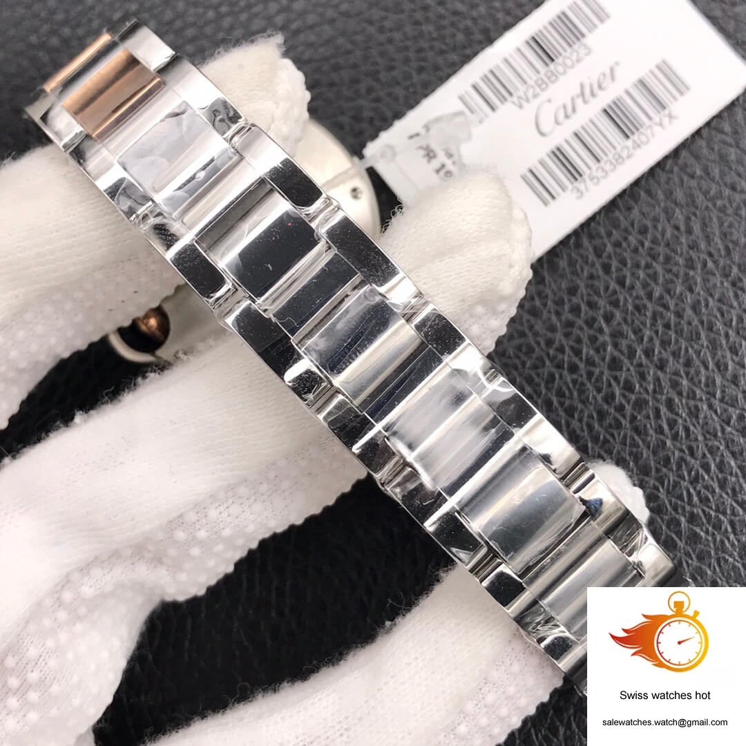 Ballon Bleu De Cartier Ladies 28MM V6 Factory V8 Rose Gold Bezel 9 Ballon Bleu De Cartier Ladies 28MM V6 Factory V8 Rose Gold Bezel 9