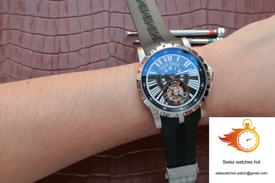 Roger Dubuis Hommage Tourbillon JB Factory Black Dial 9 Roger Dubuis Hommage Tourbillon JB Factory Black Dial 9