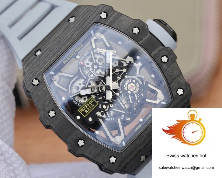Richard Mille RM-035 KV Factory Black Carbon Fiber 9 Richard Mille RM-035 KV Factory Black Carbon Fiber 9