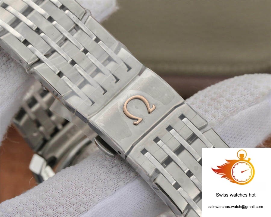 Omega De Ville 431.30.41.21.02.001 VS Factory Silver Dial Stainless Steel Strap 9 Omega De Ville 431.30.41.21.02.001 VS Factory Silver Dial Stainless Steel Strap 9