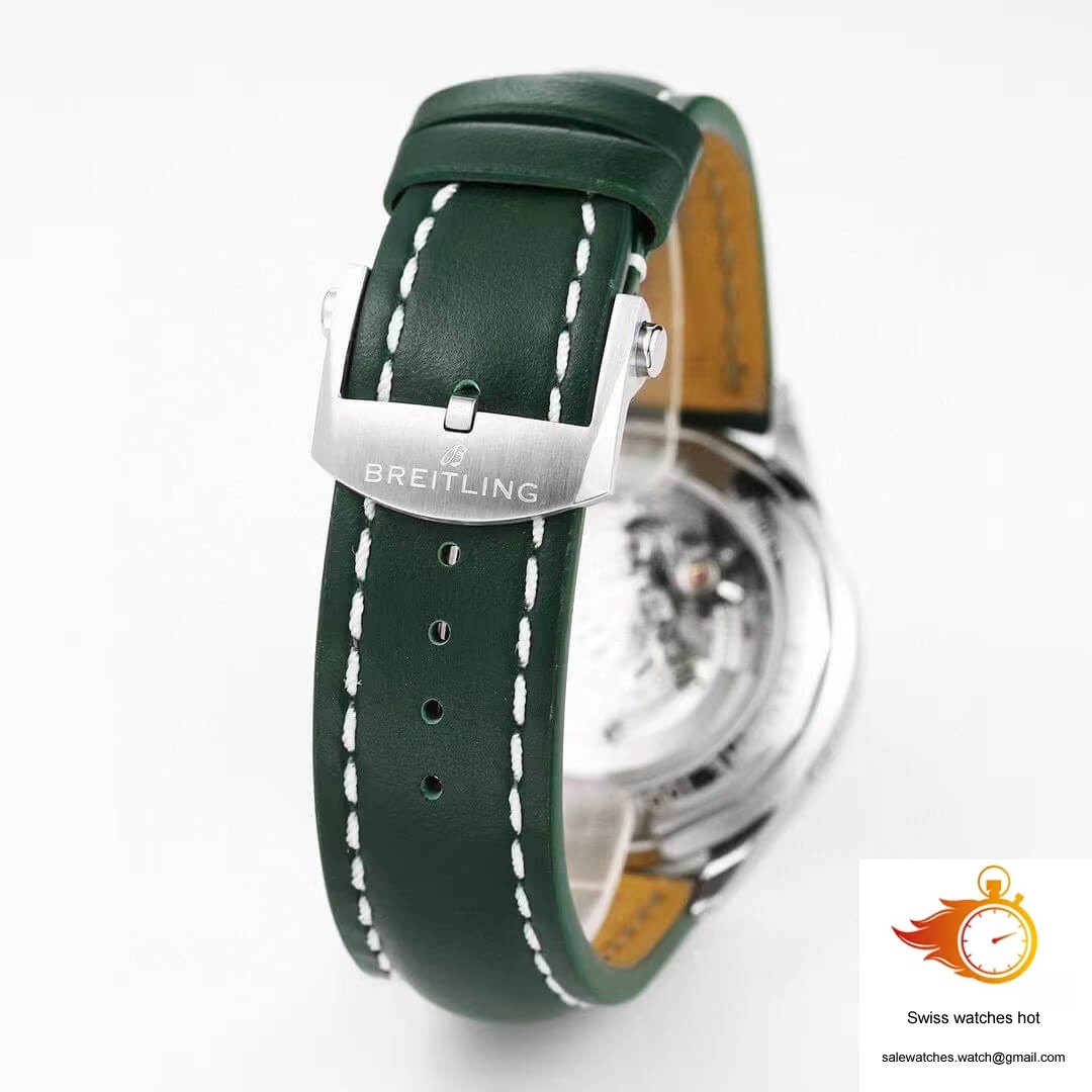 Breitling Premier B01 Chronograph AB0118A11L1X1 GF Factory V2 Green Dial 9 Breitling Premier B01 Chronograph AB0118A11L1X1 GF Factory V2 Green Dial 9