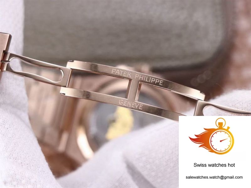 Patek Philippe Nautilus 5712/1A-001 PF Factory Rose Gold 9 Patek Philippe Nautilus 5712/1A-001 PF Factory Rose Gold 9