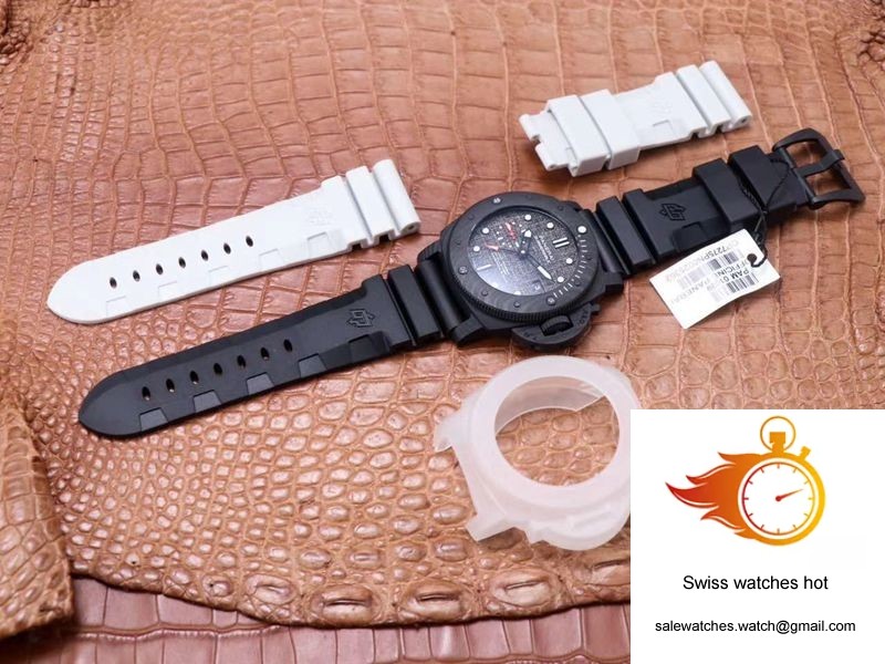 Panerai Submersible Luna Rossa PAM01039 VS Factory Black Carbon 9 Panerai Submersible Luna Rossa PAM01039 VS Factory Black Carbon 9