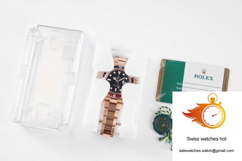 Rolex GMT Master II 116759 SAru ROF Factory Rose Gold 9 Rolex GMT Master II 116759 SAru ROF Factory Rose Gold 9