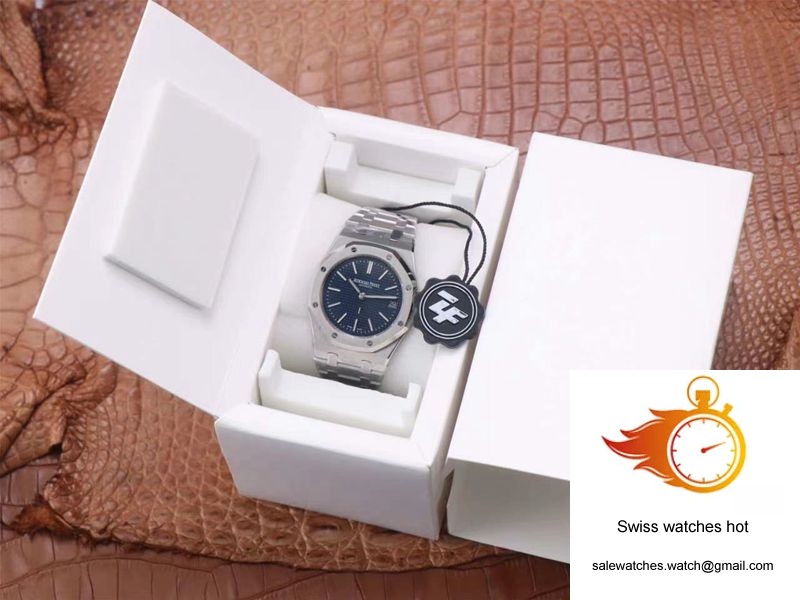 Audemars Piguet Royal Oak Jumbo Extra-Thin 15202ST.OO.1240ST.01 ZF Factory Blue Dial 9 Audemars Piguet Royal Oak Jumbo Extra-Thin 15202ST.OO.1240ST.01 ZF Factory Blue Dial 9
